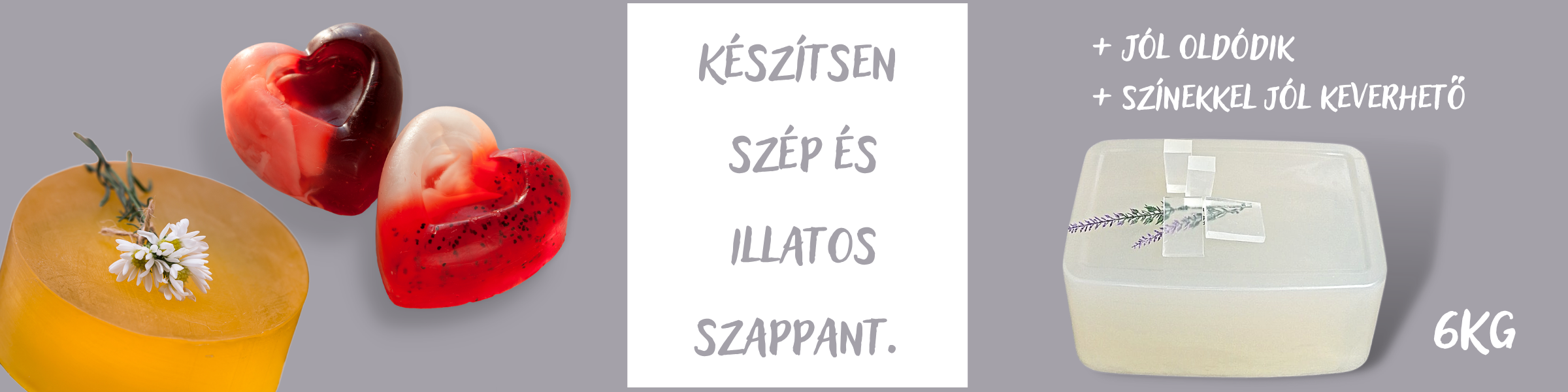 Výrobky z mydlovej hmoty sú voňavé a krásne(2)
